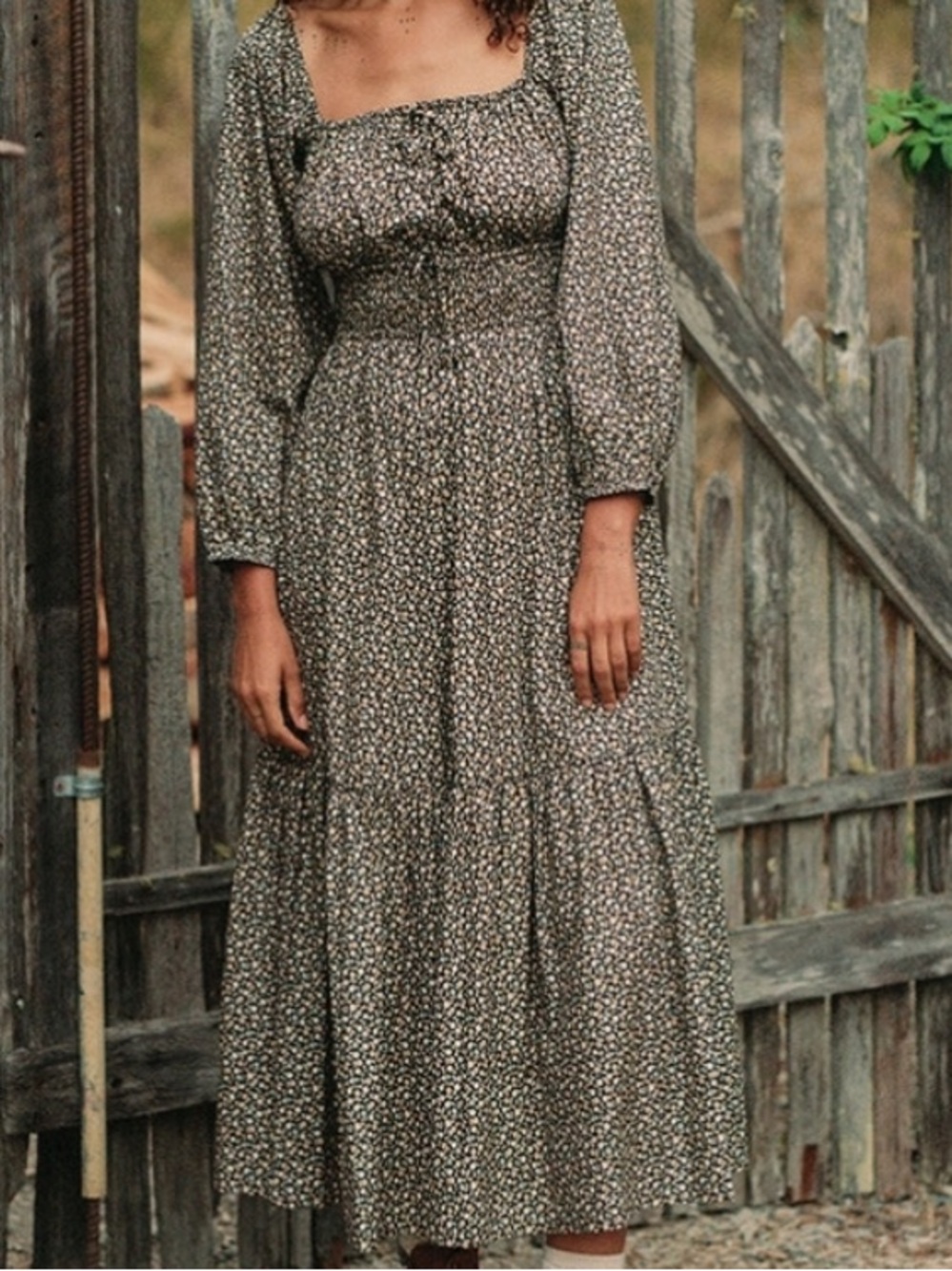 Christy Dawn Jennica Dress in Noir Harvest 🌻 Size Small